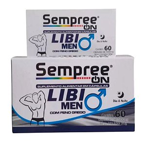 Suplemento Alimentar Libi Men Sempree On 60 Cápsulas