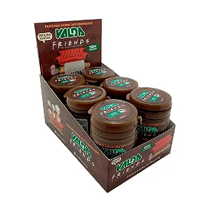 Display Pastilhas Valda Friends Sabor Café Mentolado 6 Potes De 50 Cada