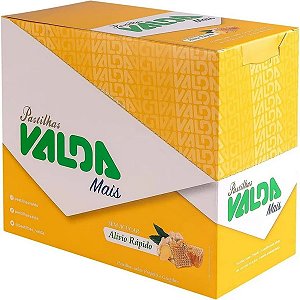 Pastilhas Valda Sabor Porpópolis e Gengibre Caixa com 12 Sachês de 12g Cada