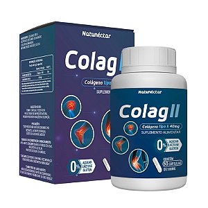 Suplemento Alimentar Colag II Natunéctar 60 Cápsulas