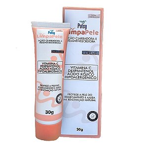 Creme Clareador E Rejuvenescedor Pulsy LimpaPele 30g
