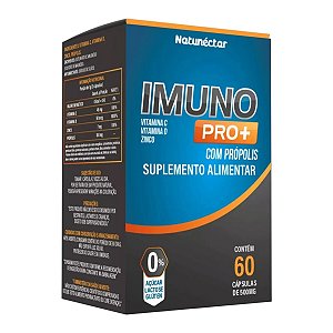 Suplemento Alimentar Imuno Pro+ Natunéctar 60 Cápsulas