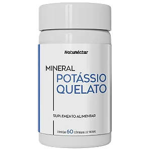 Suplemento Alimentar Potássio Quelato Natunéctar 60 Cápsulas