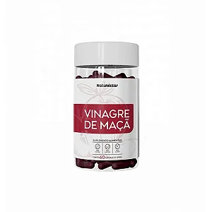Suplemento Alimentar Vinagre de Maçã Natunéctar 60 Cápsulas