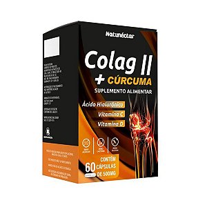 Suplemento Alimentar Colag II + Cúrcuma Natunéctar 60 cápsulas