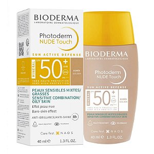 Bioderma Photoderm Nude Touch Mineral SPF50+ Golden 40ml