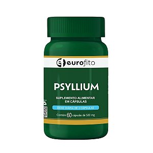 Suplemento Alimentar Psyllium Eurofito 60 Cápsulas