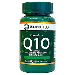 Suplemento Alimentar Coenzima Q10 Eurofito 60 Cápsulas