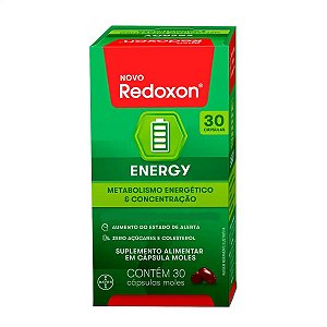 Suplemento Alimentar Redoxon Energy 30 Cápsulas