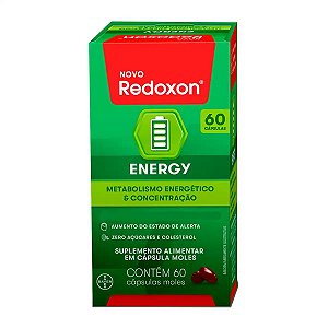 Suplemento Alimentar Redoxon Energy 60 Cápsulas