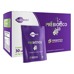 Suplemento Alimentar Prebiótico Qualynutri 30 Sachês