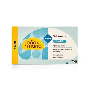 Sabonete em Barra Infantil João e Maria Bebê Karité Cimed 75g