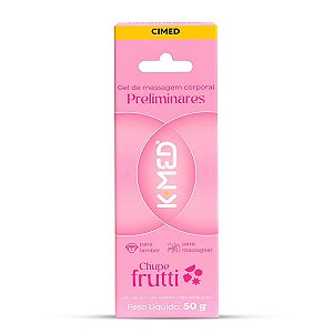 Gel de Massagem Corporal Preliminares K-Med Chupe Frutti Cimed 50g