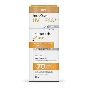 Protetor Solar Facial Theraskin Uv-Less Tom 1 Fps 70 40g