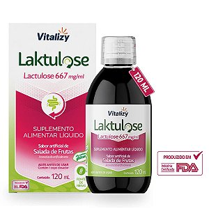 Laktulose Sabor Salada De Frutas 120ml Vitalizy