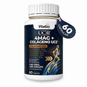 4mag + Colágeno UC2 60 Cápsulas Vitalizy