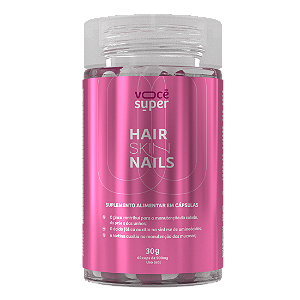 Transforme sua Rotina Capilar com Hair Skin e Nails! Cabelos Deslumbrantes, Crescimento Poderoso e Saúde Capilar em Cada Cápsula. Descubra a Beleza que Seus Cabelos Merecem