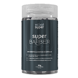Super Barber - Fórmula Poderosa para uma Barba Volumosa e Cabelos Saudáveis! 🧔🌟