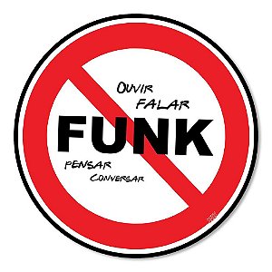 Placa Decorativa 30x30 Funk - NerdStop