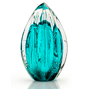 Vaso Pinha em Cristal Murano - São Marcos 16 cm