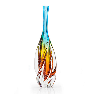 Vaso Marea em Cristal Murano - São Marcos 49 cm