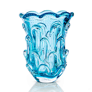 Vaso Calore em Cristal Murano - São Marcos 21 cm