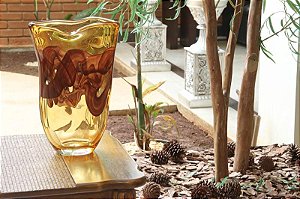 Vaso Vetrus em Cristal Murano - São Marcos 37 cm