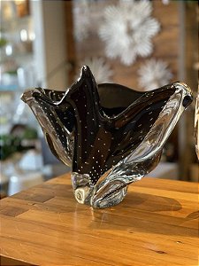 Cachepô Pluma em Cristal Murano - São Marcos