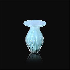 Vaso Trouxinha Primavera em Cristal Murano - São Marcos
