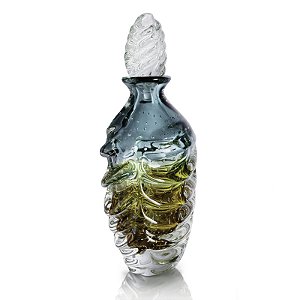 Garrafa Escama em Cristal Murano - São Marcos