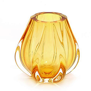 Cachepô Treviso em Cristal Murano - São Marcos