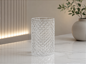 Vaso Botte em Cristal Murano - São Marcos