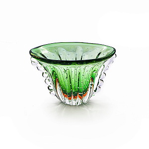 Cachepô Esion em Cristal Murano - São Marcos