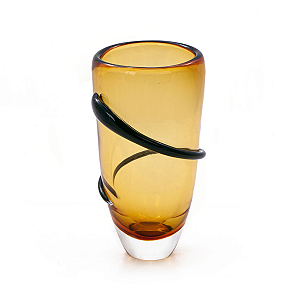 Vaso Spira em Cristal Murano - São Marcos
