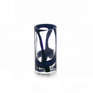 Vaso Linea Médio em Cristal Murano - São Marcos