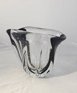 Cachepô Regale em Cristal Murano - São Marcos
