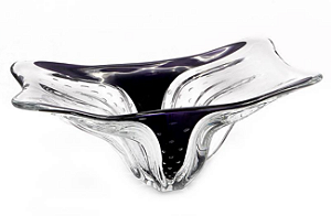 Centro de Mesa Regale em Cristal Murano - São Marcos