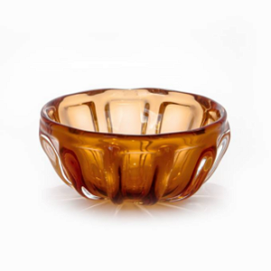 Cachepô Vena Mini em Cristal Murano - São Marcos