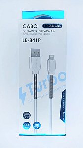 Cabo de Dados USB para IOS LE-841P-2 It-Blue
