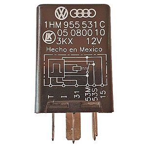 Relé Temporizador Limpador Para brisa Volkswagen Golf Bora