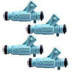 Kit 04 Bicos Injetores Gm Corsa 1.0 8v Flex