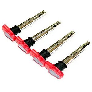 Kit 04 Bobinas Ignicao Audi R8 A3 A4 A5 Passat Jetta TSI