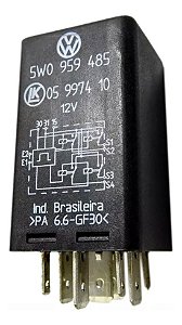 Rele Vidro Elétrico Gol Parati G4 Original Vw 5w0959485