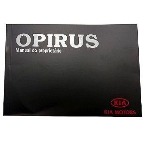 Manual do proprietário Kia Opirus