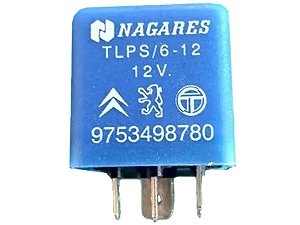 Relê Nagares 12v Peugeot Citroen 9753498780