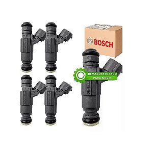 Kit 4 Bico Injetor Bora 2.0 Gasolina 2002 2003 2004 05