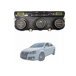 Comando Controle De Ar Volkswagen Golf V Jetta 1.5 Original 74641471