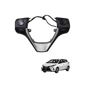 Moldura Comandos Volante Toyota 2019-2021 molduravolante