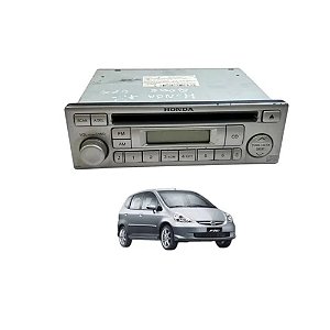Rádio Cd Player Honda Fit 2003 A 2008 39100sadm011m1