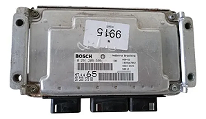 Módulo Injeção Peugeot 206 2005 Presence Flex 9656827980